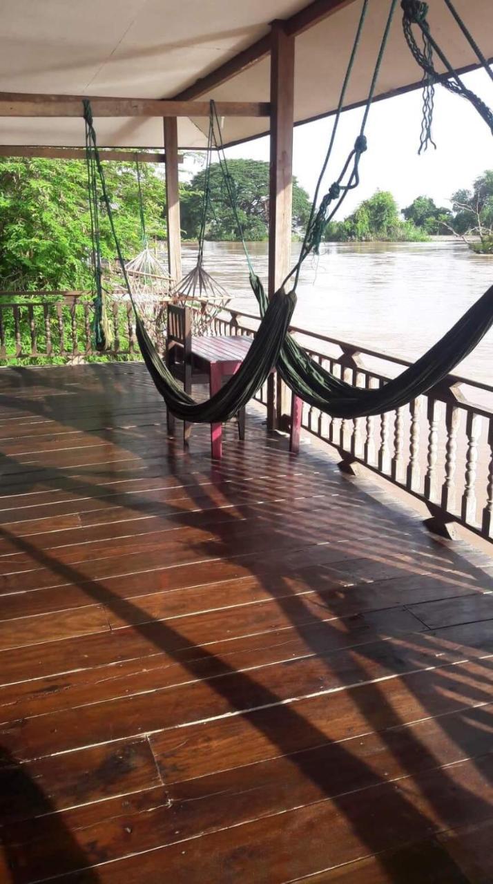 Отель Riverside Bungalow Дон Дет Экстерьер фото
