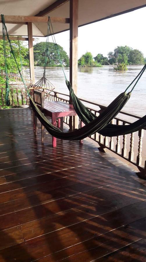 Отель Riverside Bungalow Дон Дет Экстерьер фото